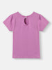 Nautinati Girls' Minnie Mouse Graphic Cotton Top | Half Sleeves | Age 12-18M