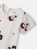 Nautinati Girls Snow White Printed Cotton Dress