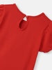 Nautinati Girls' Snow White Graphic Cotton Top | Half Sleeves  | Age 12-18M