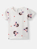 Nautinati Girls Snow White Printed Cotton Dress