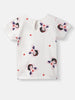 Nautinati Girls Snow White Printed Cotton Dress