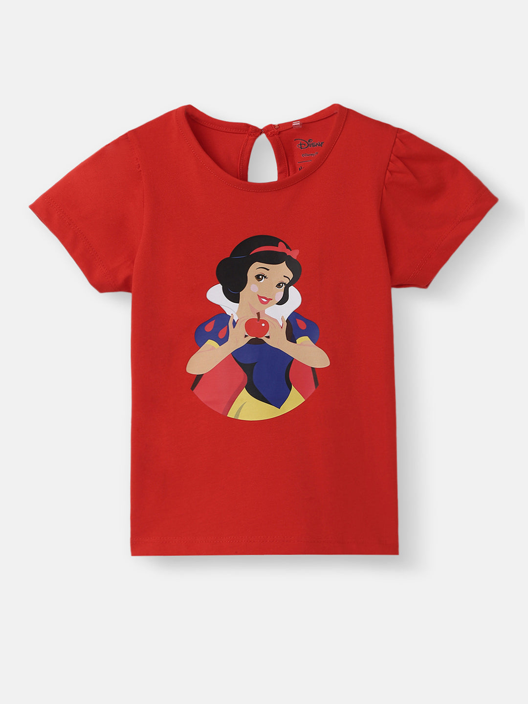 Nautinati Girls Snow White Printed Cotton Dress