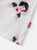 Nautinati Girls Snow White Printed Cotton Dress