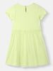 Girls Knit and Woven Frock |Graphic Printed Tulle Dress| 2-10 Years
