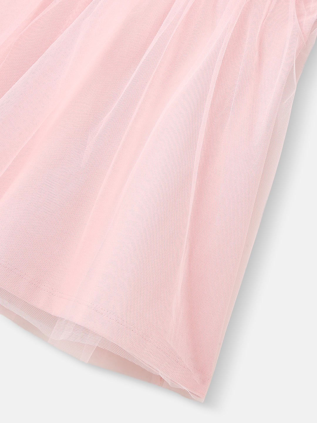 Girls Knit and Woven Frock |Graphic Printed Tulle Dress| 2-10 Years