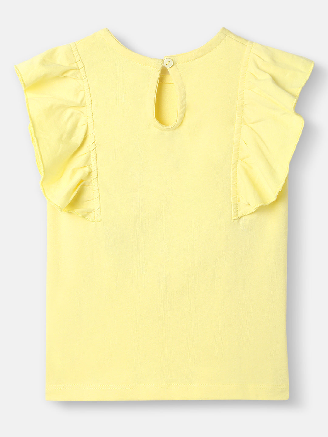Nautinati Girls' Ballerina Graphic Cotton Top | Sleeveless | Age 12-18M