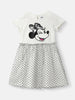 Girls Partywear Dress |Mickey Sequinned | Mesh Polka Dress | 2-10 Years
