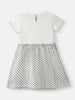 Girls Partywear Dress |Mickey Sequinned | Mesh Polka Dress | 2-10 Years