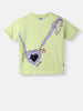 Nautinati Girls'  Printed Half Sleeve T-shirt