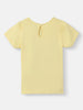Nautinati Girls' Minnie Mouse Graphic Cotton Top | Half Sleeves | Age 12-18M
