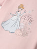 Nautinati Girls Disney Princess Cotton T-shirt | Regular T-shirt for 3 to 24 Months