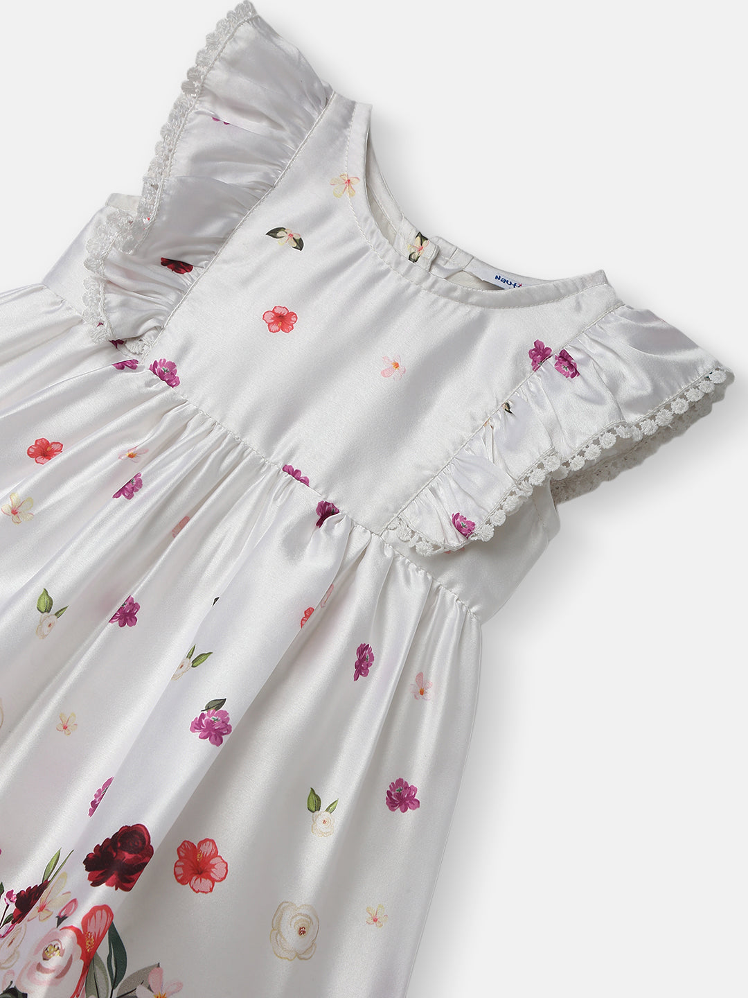 Nautinati Girls Floral Dress | Age 3 - 24 Months
