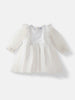 Nautinati' Girls' Mesh Embroidered Party Frock
