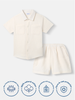 Boys Shirt and Shorts Set | Front Pocket Shirt | Clothing Set for 2-10 Years