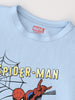 Nautinati Boys Spiderman Print Cotton T-shirt | Regular T-shirt for 2 to 10 Years