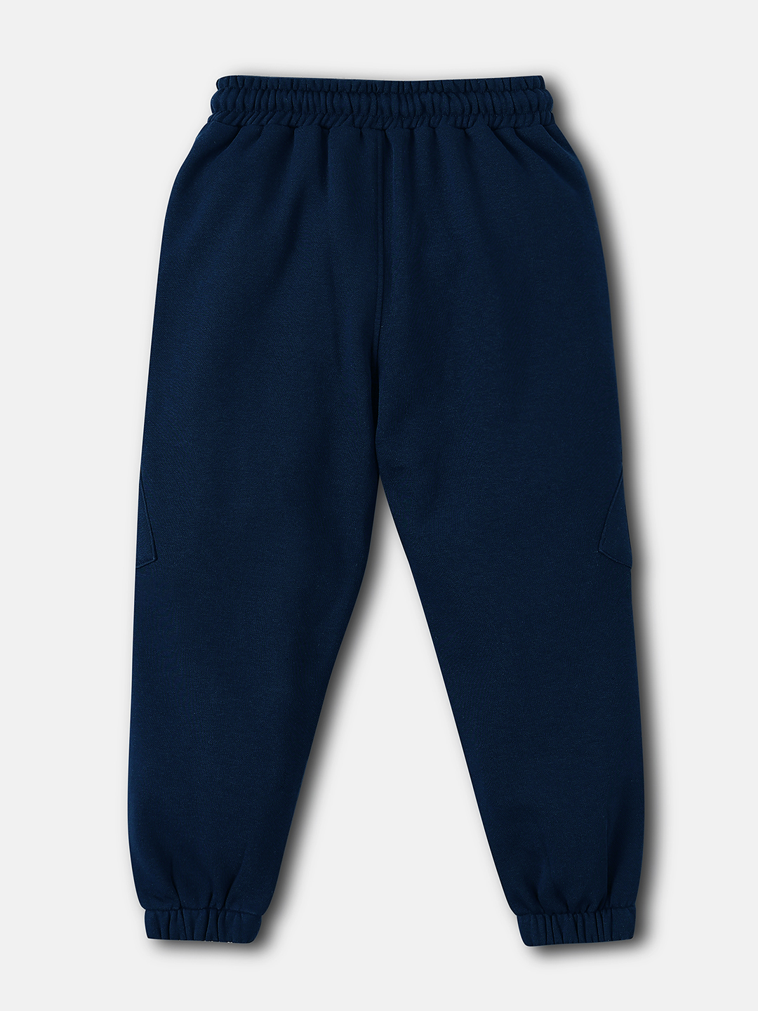 Nautinati Boys Typography Print Fleece Cargo-Pocket Joggers In Navy