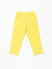 Nautinati Yellow Minnie Mouse Print Sweatshirt Set for Girls