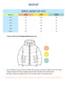 Nautinati Pink Quilted Star Pattern Puffer Jacket for Girls