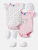 Nautinati Newborn Baby Clothing Gift Set of 5 Items, 0-6 months