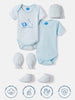 Nautinati Newborn Baby Clothing Gift Set of 5 Items, 0-6 months