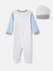 Nautinati Soft Cotton Romper Sleepsuit With Accessories For Infants Newborn Baby Boys & Girls