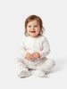 Nautinati Baby Girls' Cotton Bunny Printed Jumpsuit