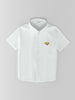 Nautinati Boys' Cotton Graphic Printed Shirt and Cargo Shorts with Patch Pockets