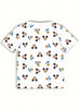 Nautinati Boys' Cotton Mickey & Donald Duck Printed T-shirt and Joggers