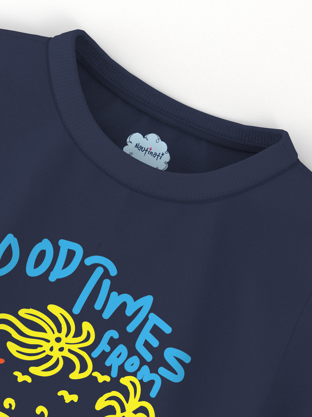 Nautinati Boys' Cotton Pack of 3 Printed T-shirt