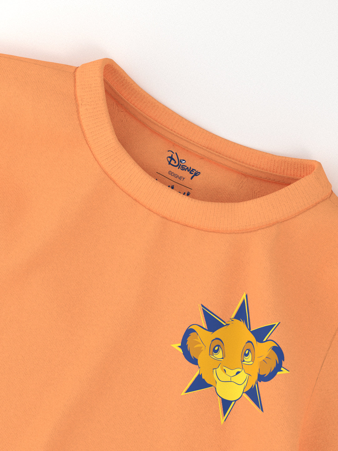 Nautinati Boys' Cotton Lion King Print Pack of 2 T-shirt