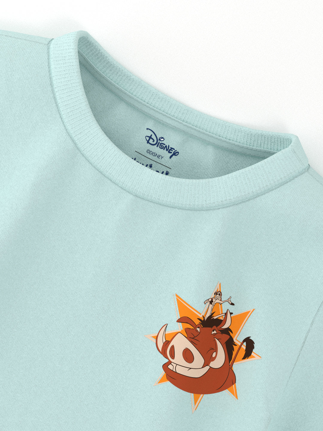 Nautinati Boys' Cotton Lion King Print Pack of 2 T-shirt