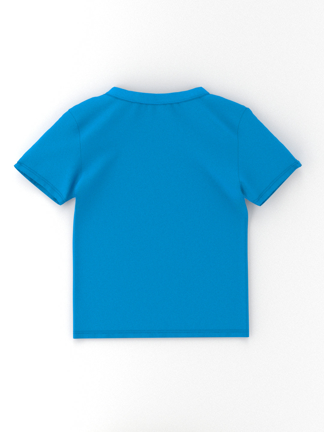 Nautinati Unisex Cotton T-shirt |Sticker Printed| Age 2 - 10 Years