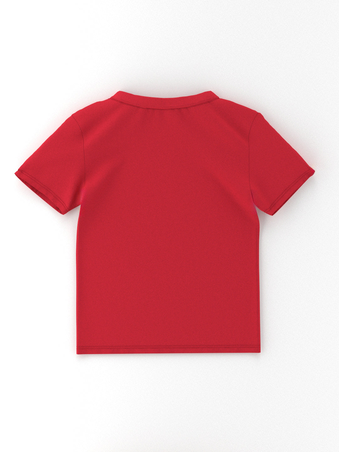 Nautinati Unisex Cotton T-shirt |Sticker Printed| Age 2 - 10 Years