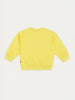 Nautinati Yellow Minnie Mouse Print Sweatshirt Set for Girls