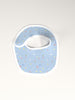 Nautinati Infants' Cotton Pack of 3 Ocean Print Bib