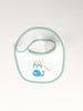 Nautinati Infants' Cotton Pack of 3 Ocean Print Bib