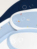 Nautinati Infants' Cotton Pack of 3 Ocean Print Bib