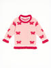 Nautinati Butterfly Print Sweater for Girls