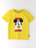 Nautinati Disney Boys Pack of 2 Cotton Mickey Mouse Printed T-shirt