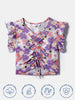 Nautinati Girls' Printed Top | Elastic Detail | Age 2 - 10 Years