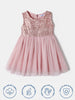 Nautinati Girls' Sequin Party Dress | Age 0 - 2 Years