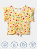 Nautinati Girls' Printed Top | Elastic Detail | Age 2 - 10 Years