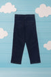 Nautinati Girls' 100% Cotton Regular Fit Distressed Jeans with Multicolour All-over Heart Embroidery