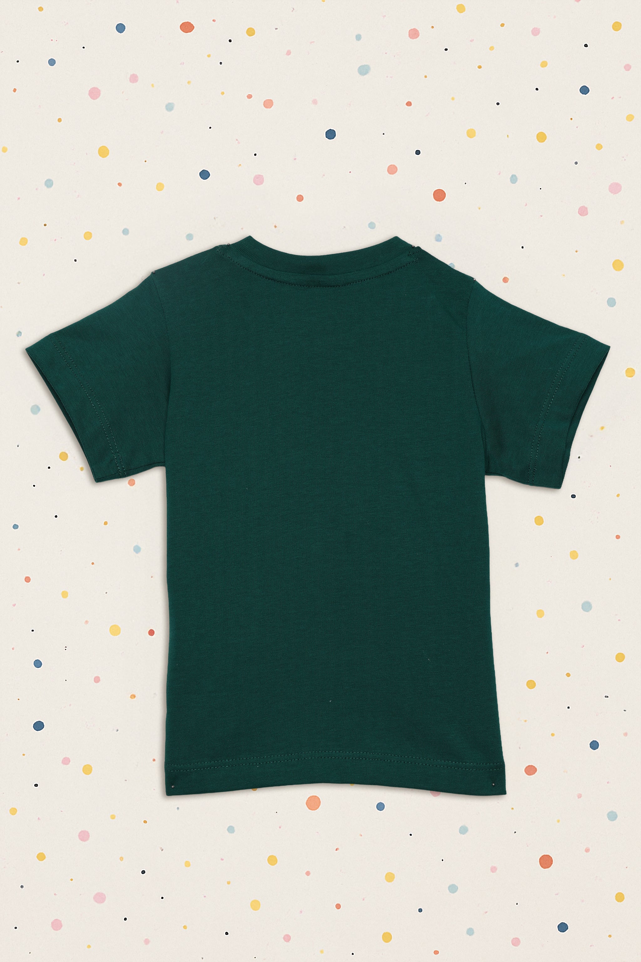 Nautinati Green Mickey Mouse Plastisol Printed T-shirt for Boys