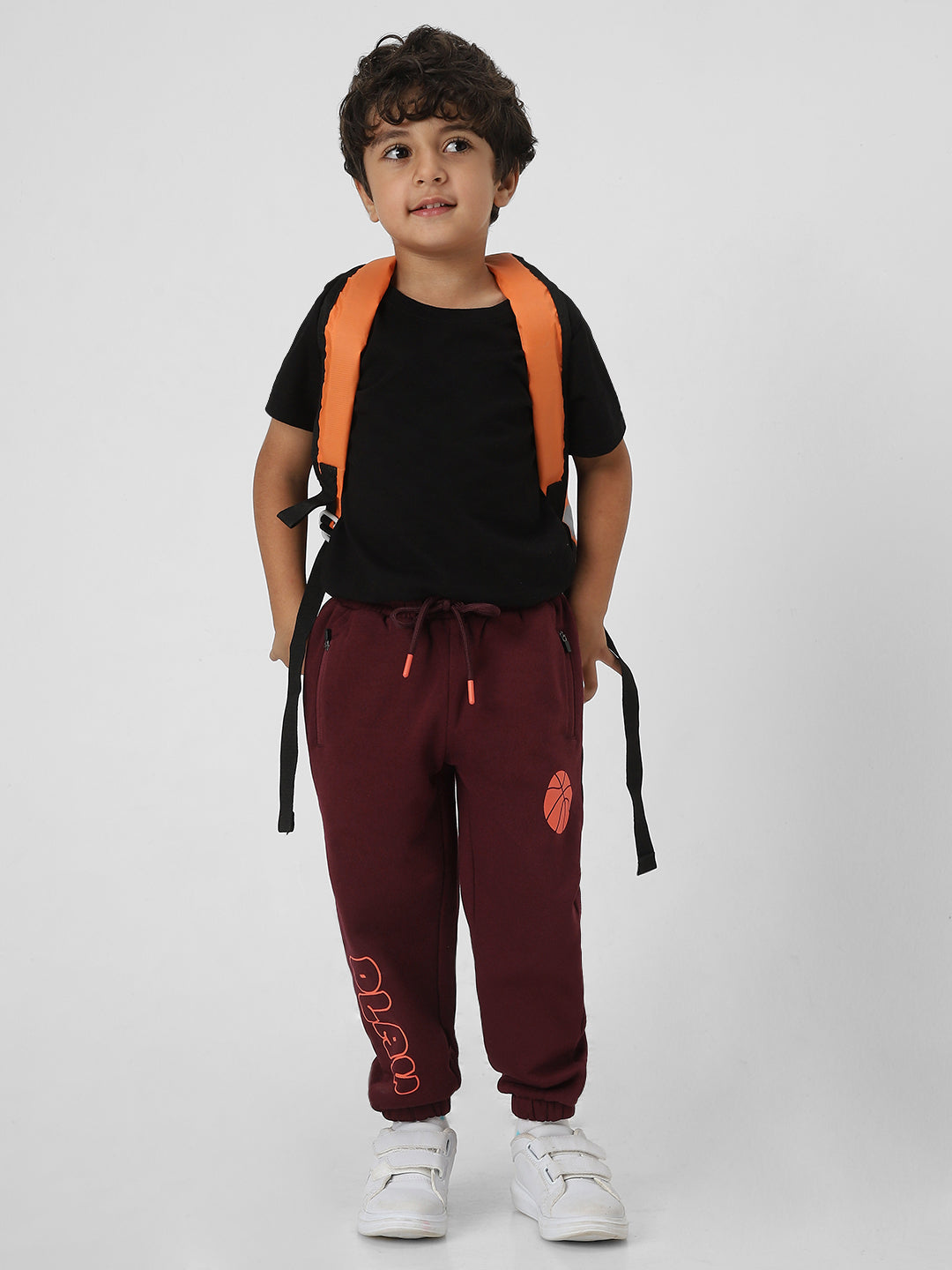 Nautinati Boys' Solid Utility Joggers