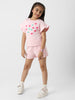 Nautinati Girls' Combo Set of Top and Shorts