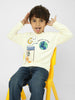 Boys Graphic Printed Round Neck Pullover Sweatshirt