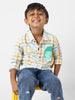 Nautinati Boys' Cotton Twill Plaid Shirt