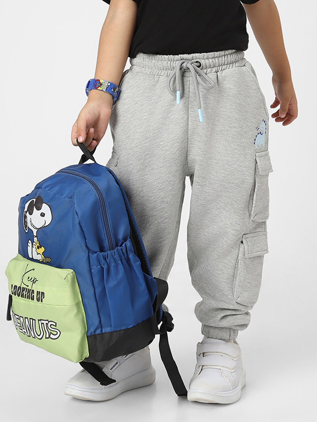 Nautinati Boys' Solid Utility Joggers