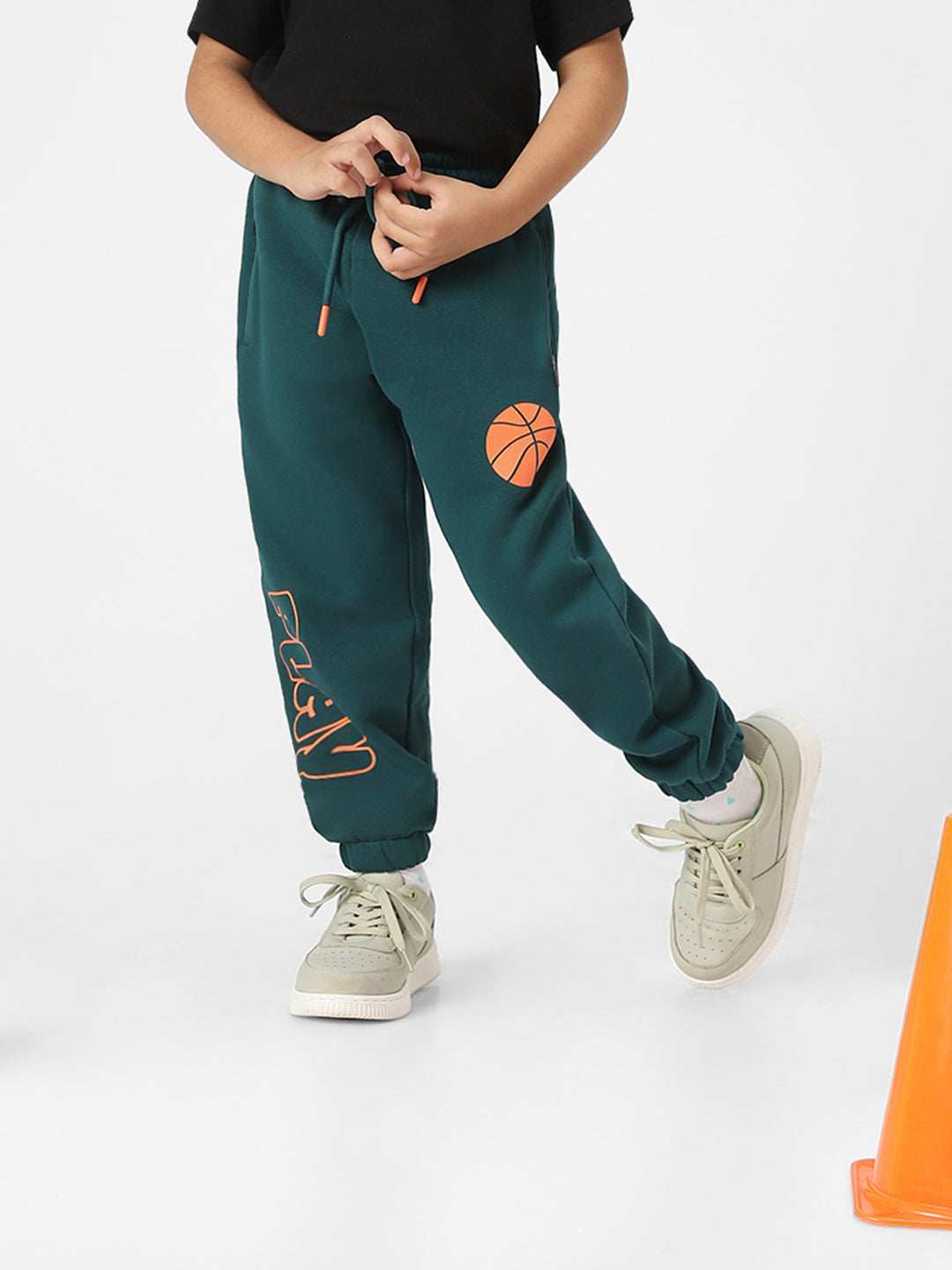 Nautinati Boys' Solid Utility Joggers